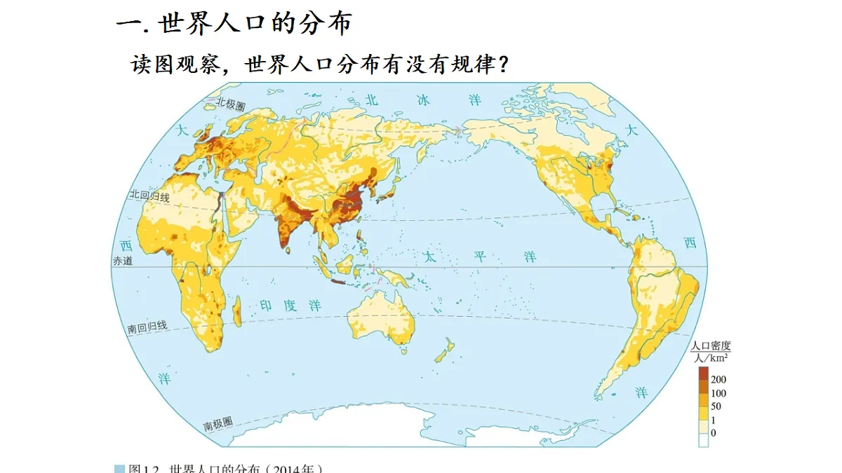 人教版高中地理 必修 第二册 1-1人口分布课件第8页