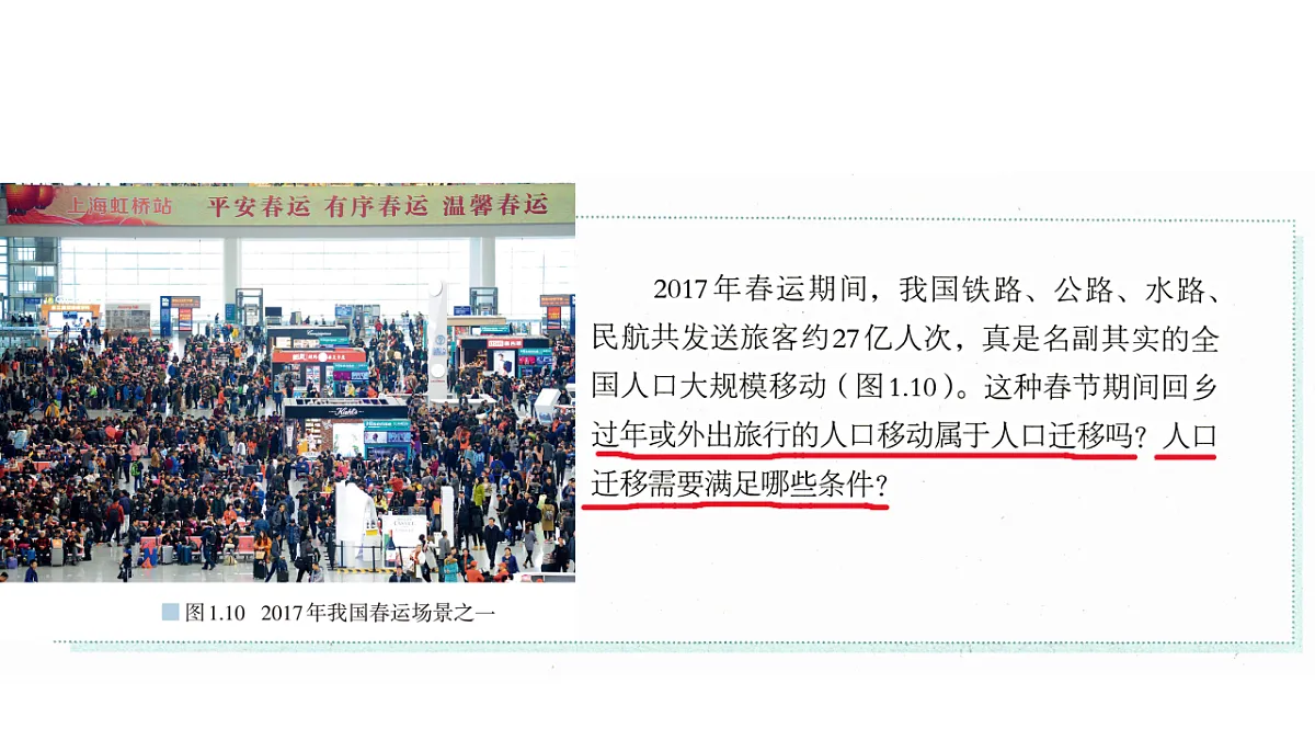 人教版高中地理 必修 第二册 1-2 人口迁移课件第3页