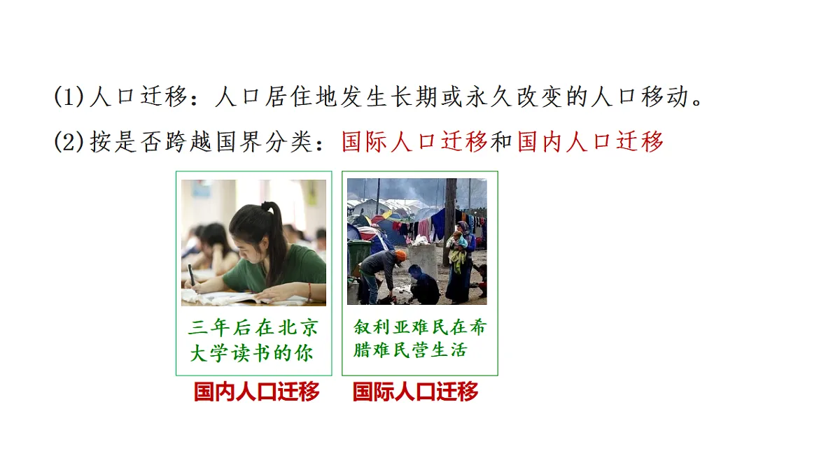 人教版高中地理 必修 第二册 1-2 人口迁移课件第7页