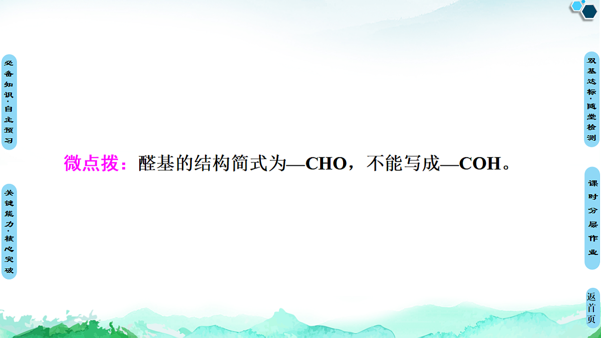 第3章 第3节　醛　酮 课件【新教材】人教版（2019）高中化学选择性必修3第6页