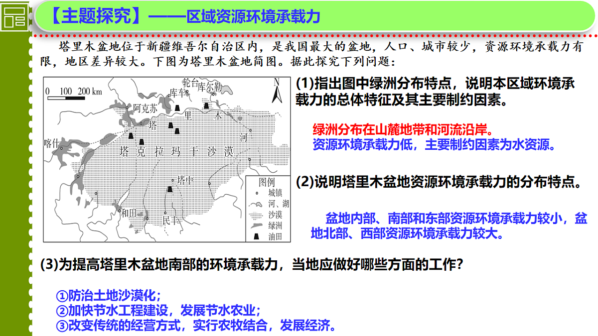 人教版高中地理 必修 第二册 1-3 人口容量课件第8页
