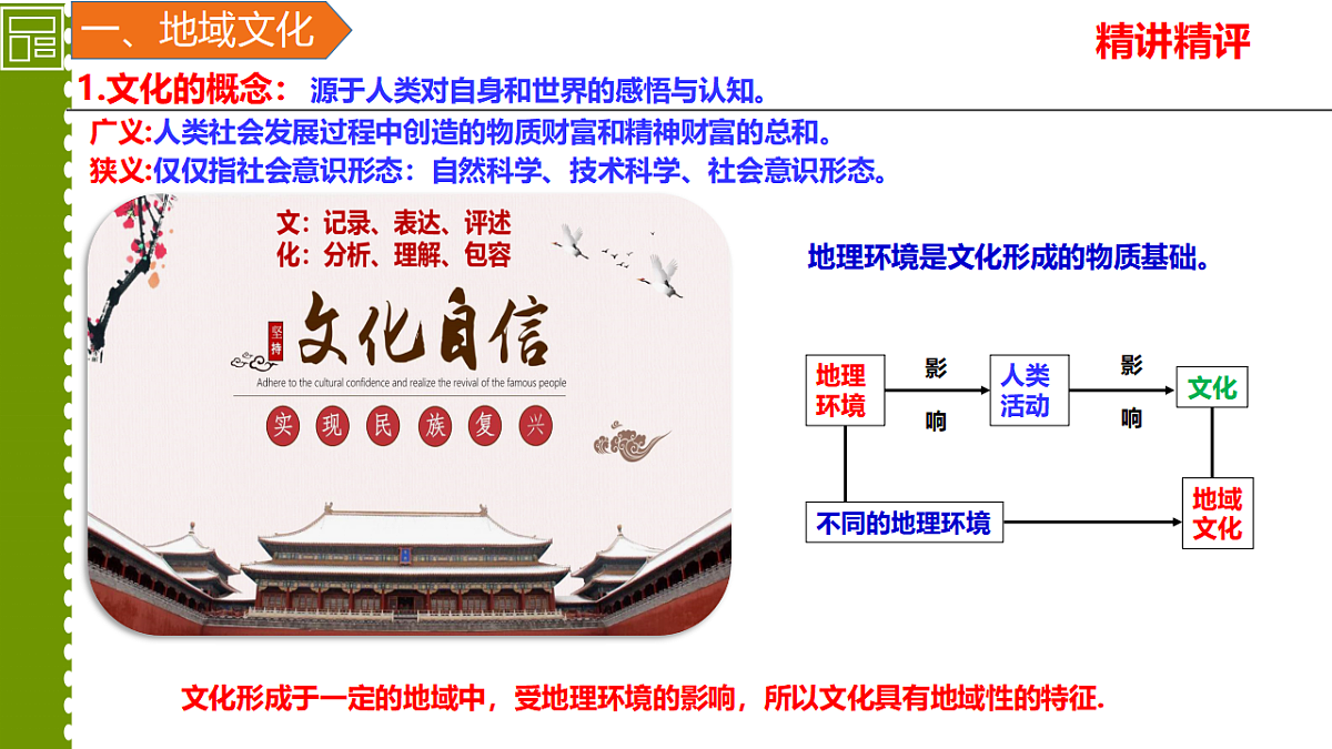 人教版高中地理必修 第二册 2-3地域文化与城乡景观 课件第8页