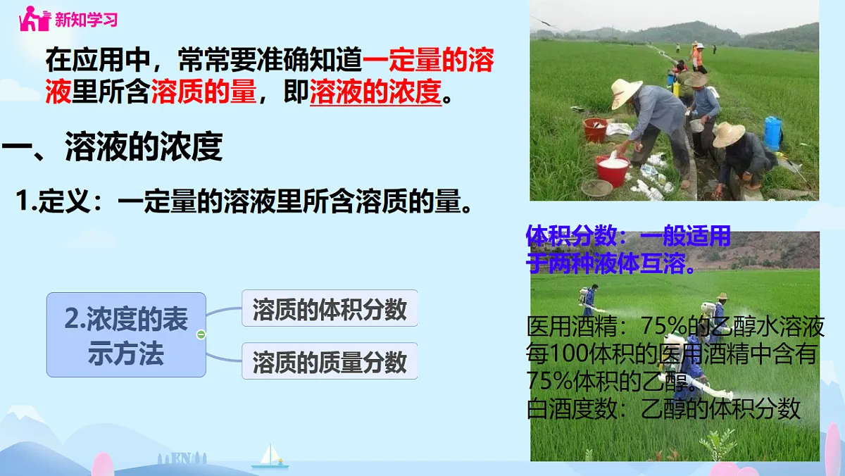 9.3溶质的质量分数课件-2024-2025学年九年级化学人教版下册第5页