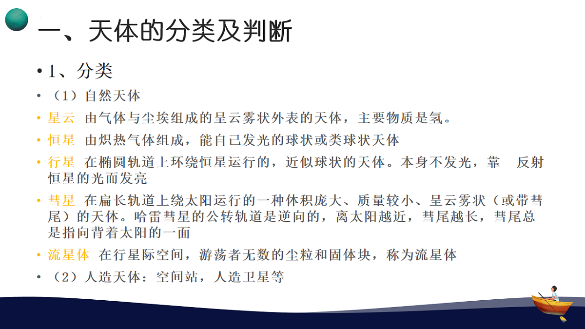 人教版高中地理 必修 第一册 第一章《宇宙中的地球》期末复习备考课件第5页