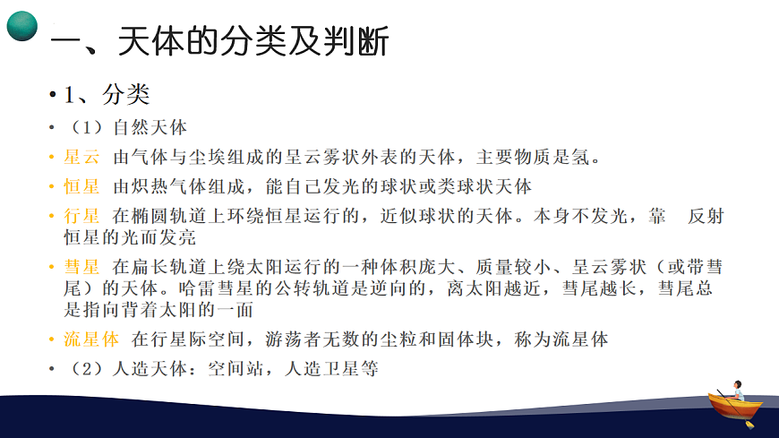人教版高中地理 必修 第一册 第一章《宇宙中的地球》期末复习备考课件第5页