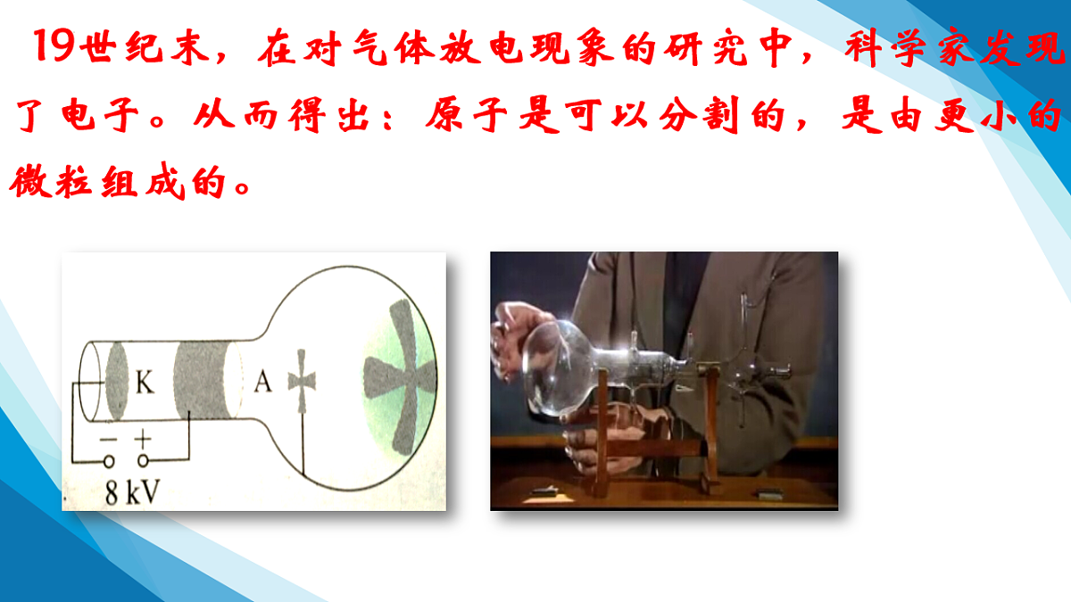 4.1 4.2 电子的发现与汤姆孙原子模型 原子的核式模型结构（同步课件）-2024-2025学年高二物理（鲁科版2019选择性必修第三册）第5页