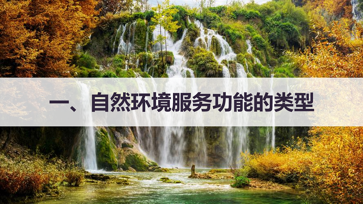 人教版高中地理选择性必修3 1-1自然环境的服务功能 教学课件第4页