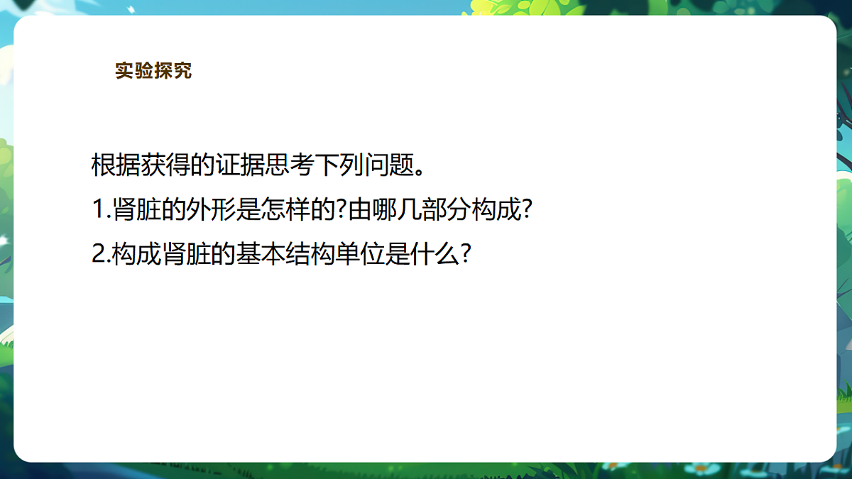 【核心素养】冀少版生物七下3.4.1泌尿系统的组成 课件(共23张PPT)第6页
