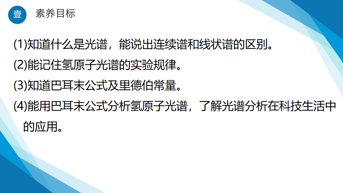 4.3光谱与氢原子光谱（同步课件）-2024-2025学年高二下学期物理（鲁科版2019选择性必修第三册）第2页