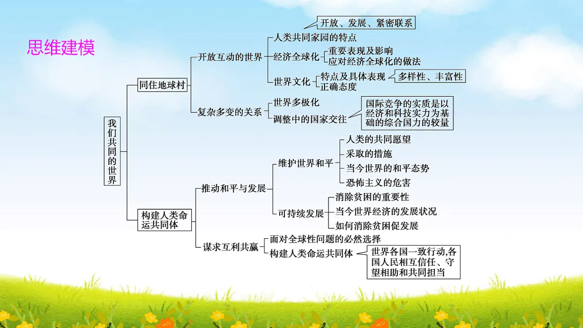 部编版九年级下册道德与法治期末复习课件（分单元，含同步测试）第6页