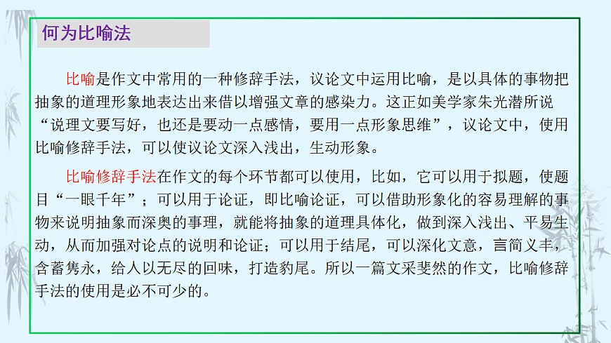 专题3.3 议论文比喻法开头第7页