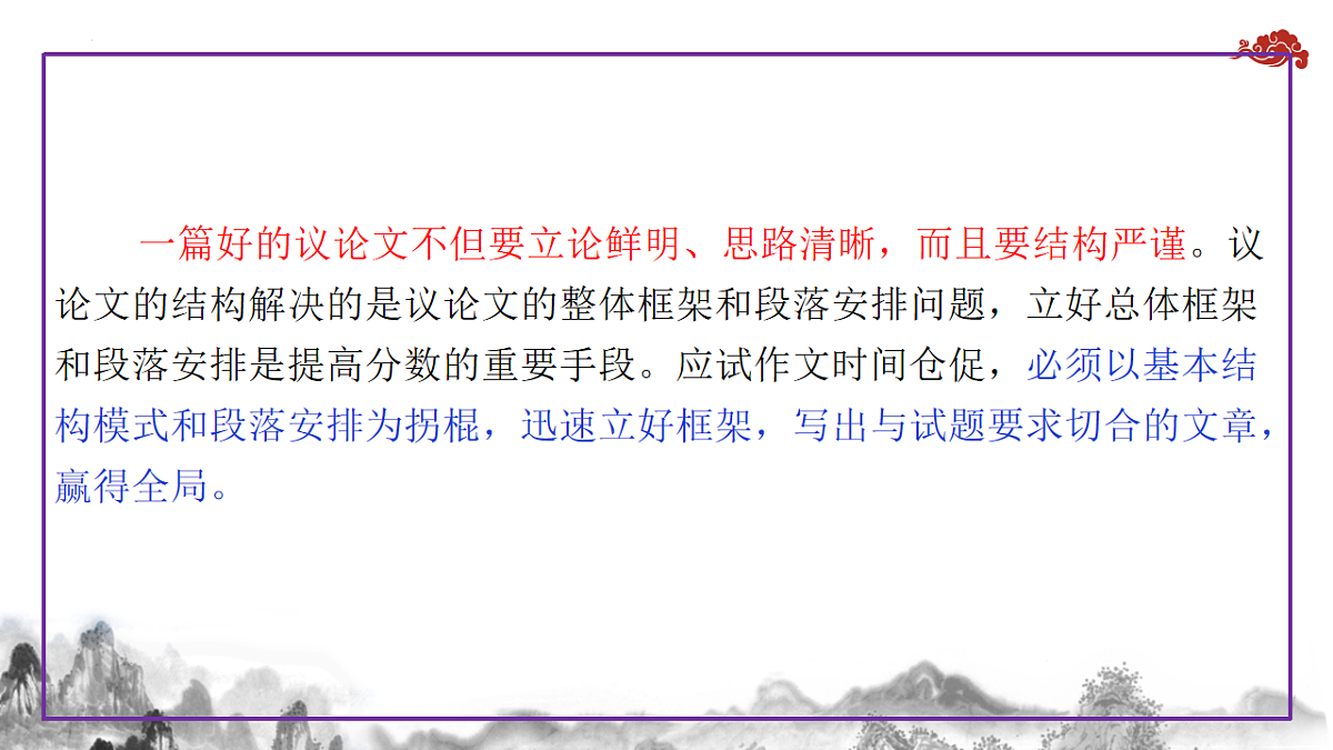 专题06 议论文结构构思（框架建模）+常见段落安排（课件）第5页