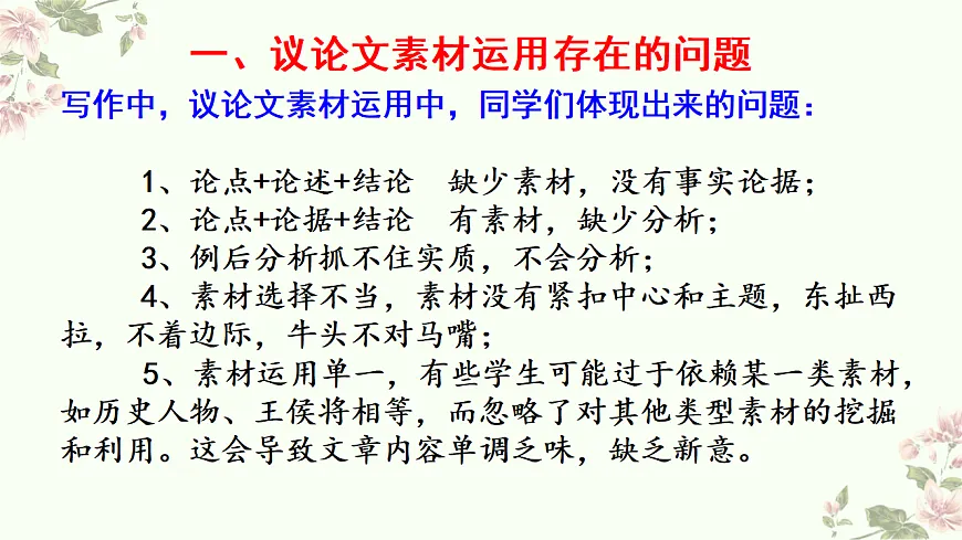 专题7.1 议论文一材多用写作指导课件第5页