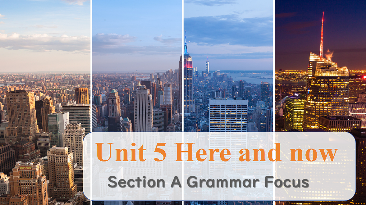 2024-2025学年人教版七年级下册英语 Unit 5 Section A (Grammar Focus) 课件第1页