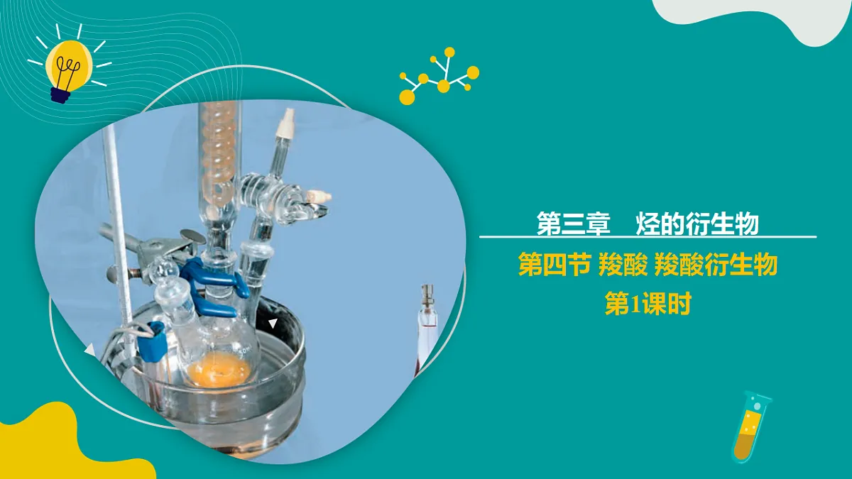 高中化学人教版2019选择性必修3 3.4 羧酸 羧酸衍生物 第1课时（同步课件）第1页