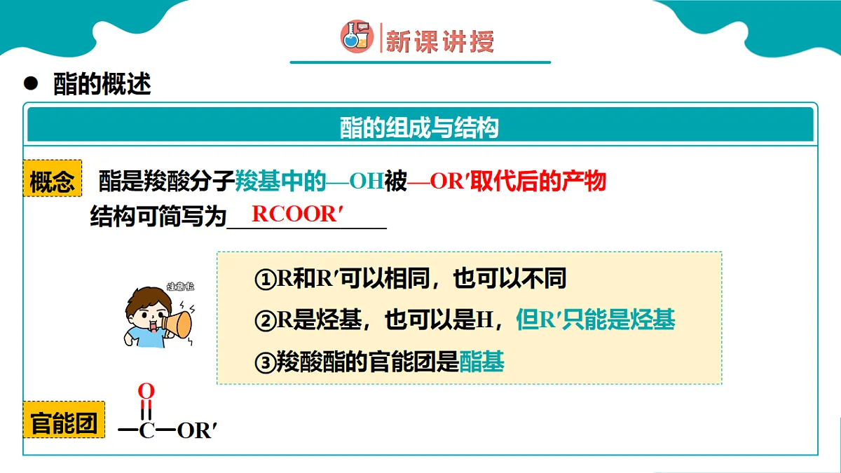 高中化学人教版2019选择性必修3 3.4 羧酸 羧酸衍生物 第2课时（同步课件）第5页