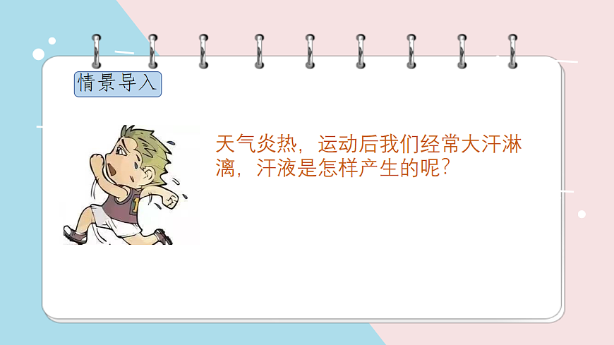 9.3 皮肤与汗液分泌 课件 2025学年北师大版生物七年级下册第3页