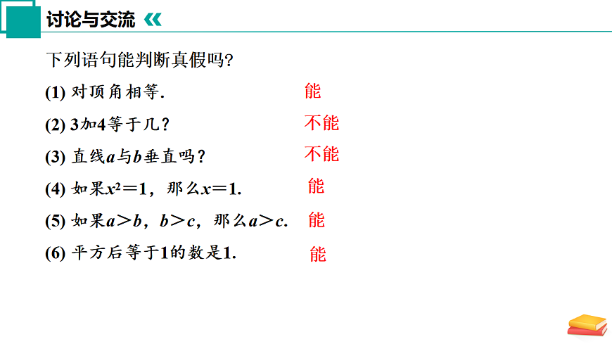 12.2 命题（同步课件）-2024-2025学年七年级数学下册（苏科版2024）第4页