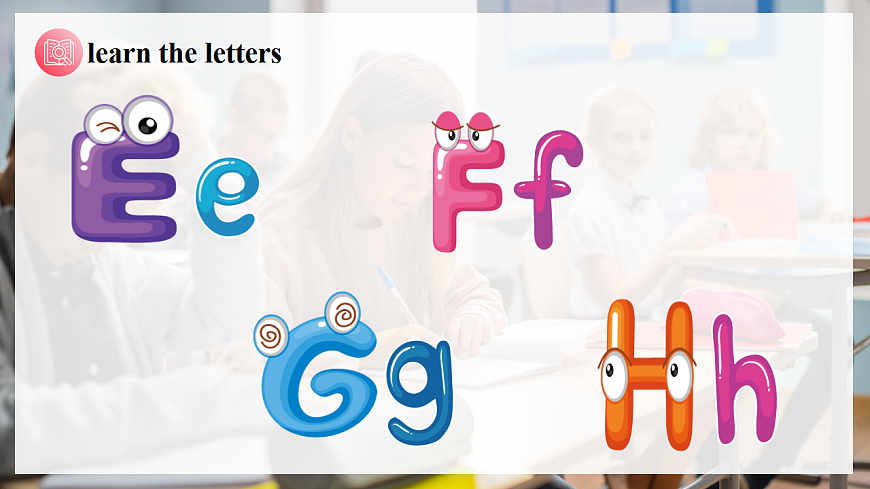 Unit 2 课时 3 Part A  Letters and sounds第5页