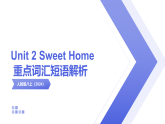 2025年秋人教版八上Unit 2 Sweet Home单词解析（含练习及答案）课件PPT