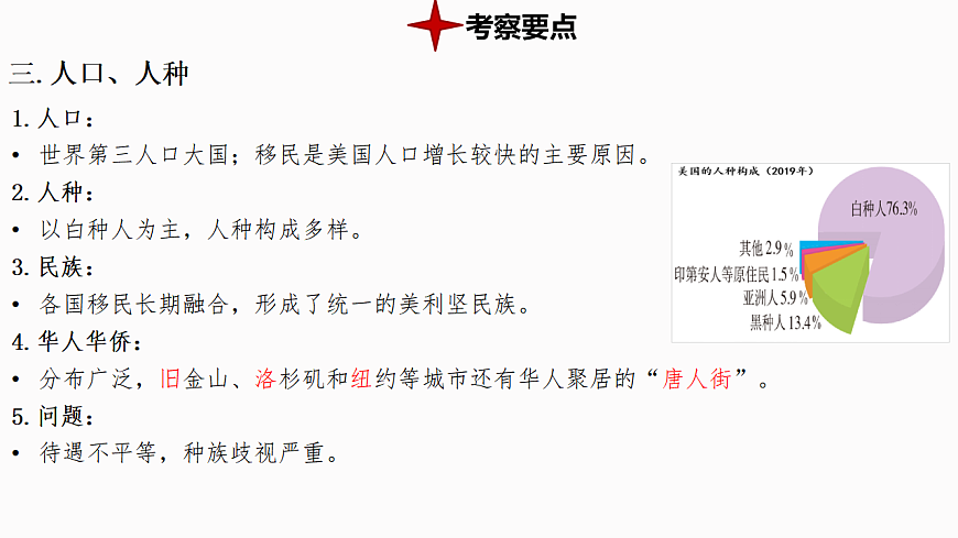 热点3+美国 备战2025年中考地理三轮热点专题复习课件第7页