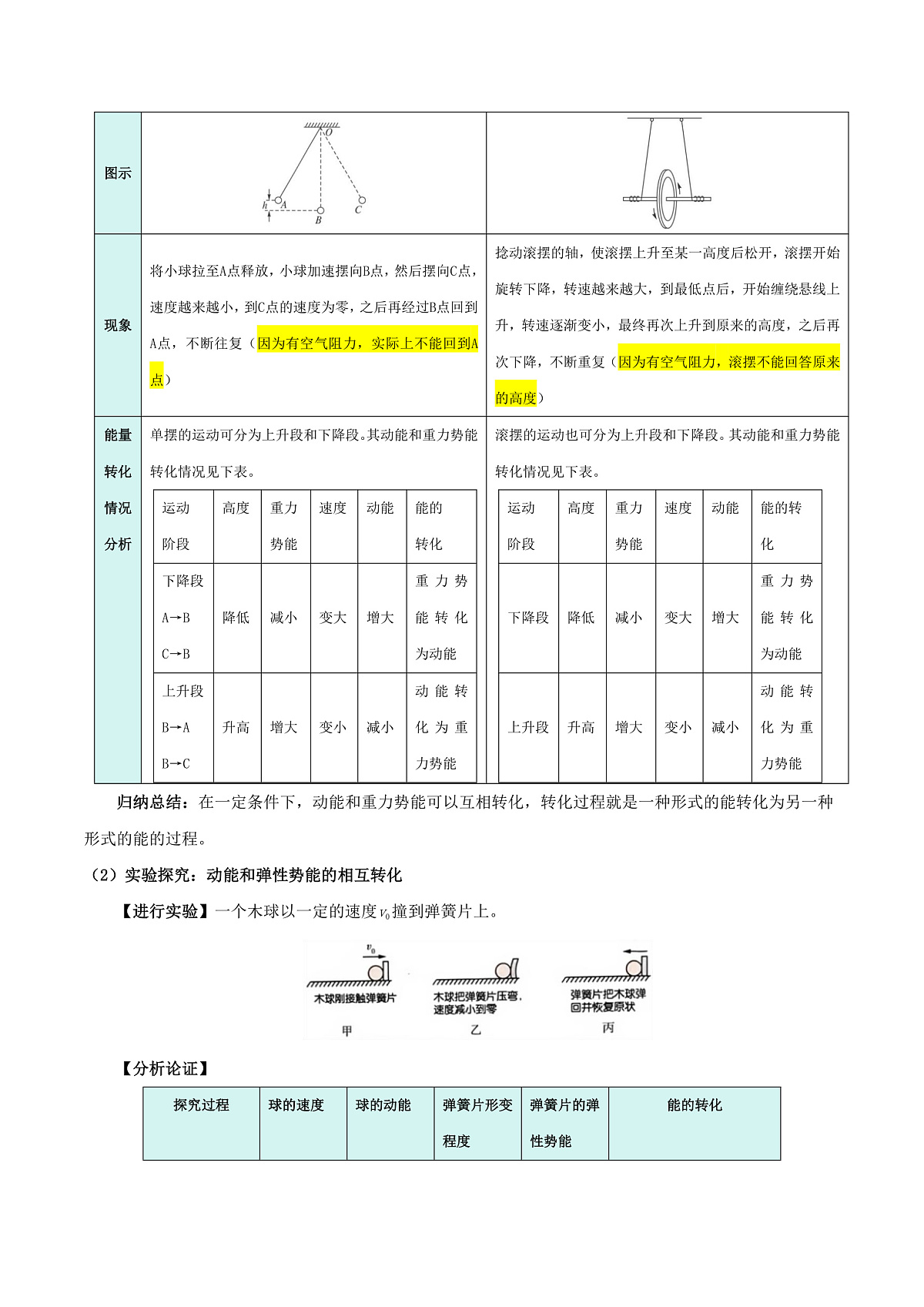 11.4 机械能及其转化（讲义）第3页