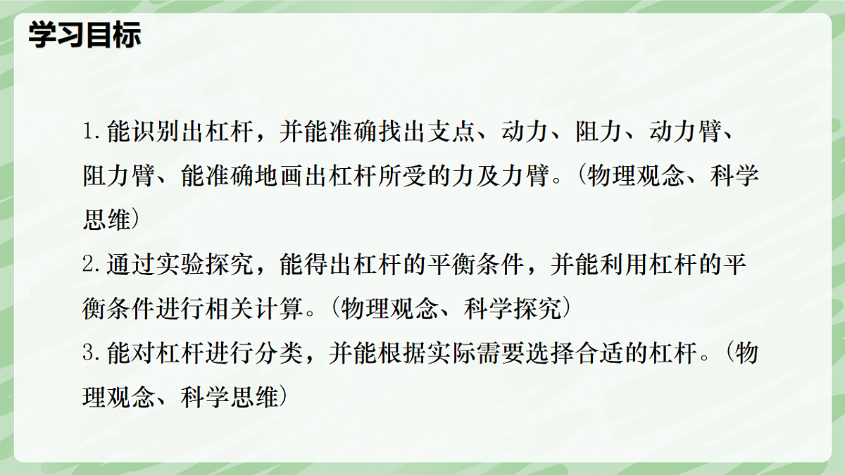 12.1 杠杆—初中物理八年级下册 同步教学课件（人教版2024）第2页