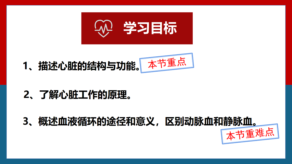 4.4.3输送血液的泵——心脏+课件-2024--2025学年人教版七年级生物下册第3页