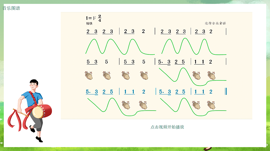 湘艺版（2024）音乐一年级上册 第五课 《儿童歌舞》飞呀飞 课件第3页