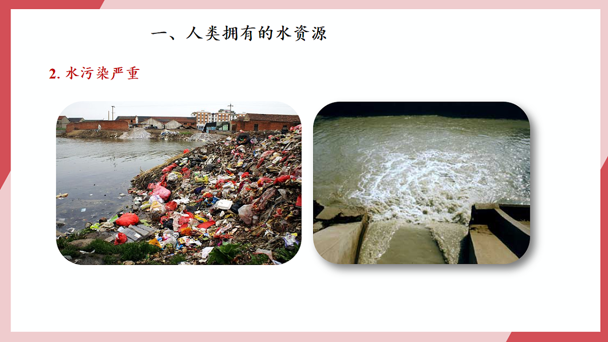 【核心素养】课题1第1课时《水资源及其利用》课件第6页