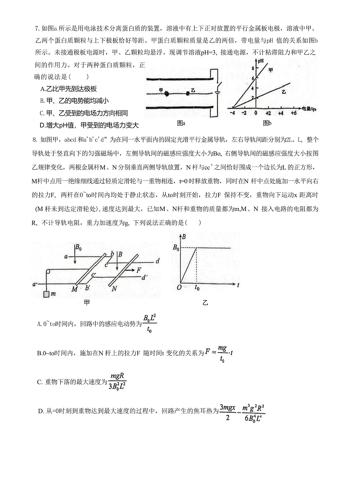 2025届福建省上杭县第一中学高三下学期5月校质检考试物理试题（解析版）第3页