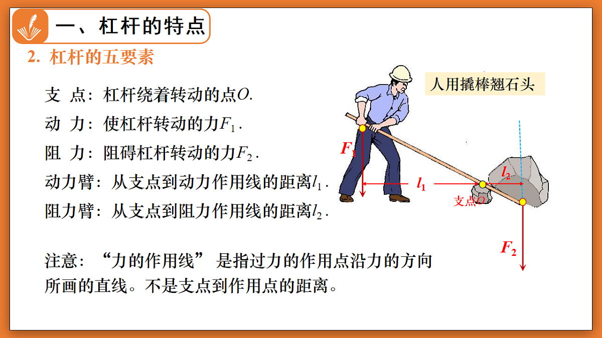 9.1  杠杆 - 初中物理八年级下册 同步教学课件（北师大版2024）第7页