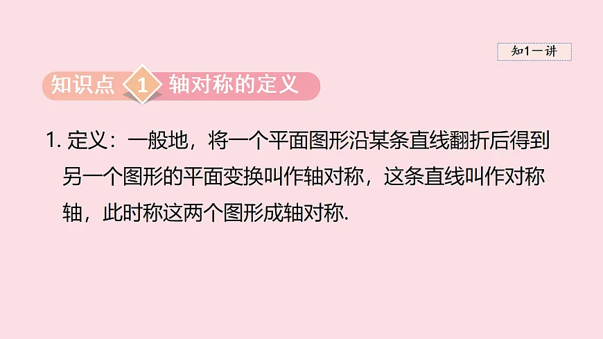 苏科版（2024）数学七年级下册 9.2 轴对称-课件第3页