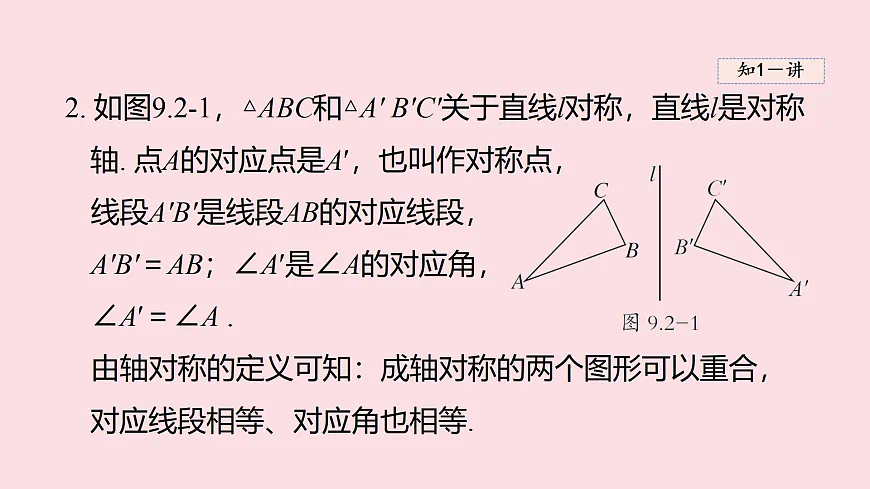 苏科版（2024）数学七年级下册 9.2 轴对称-课件第4页