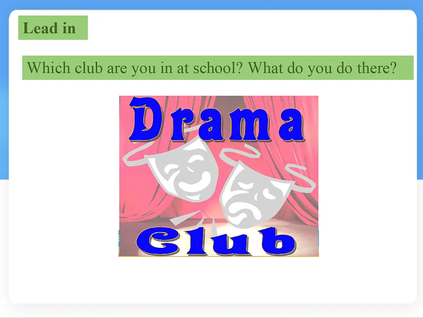 Unit 5 Fun Clubs Section B (1a~1d) 课件-人教版英语七年级上册第3页