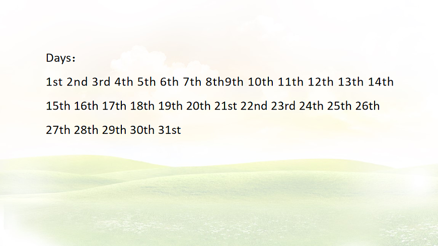 Unit 7 Happy Birthday! Section A (1a~1d) 课件-人教版英语七年级上册第3页