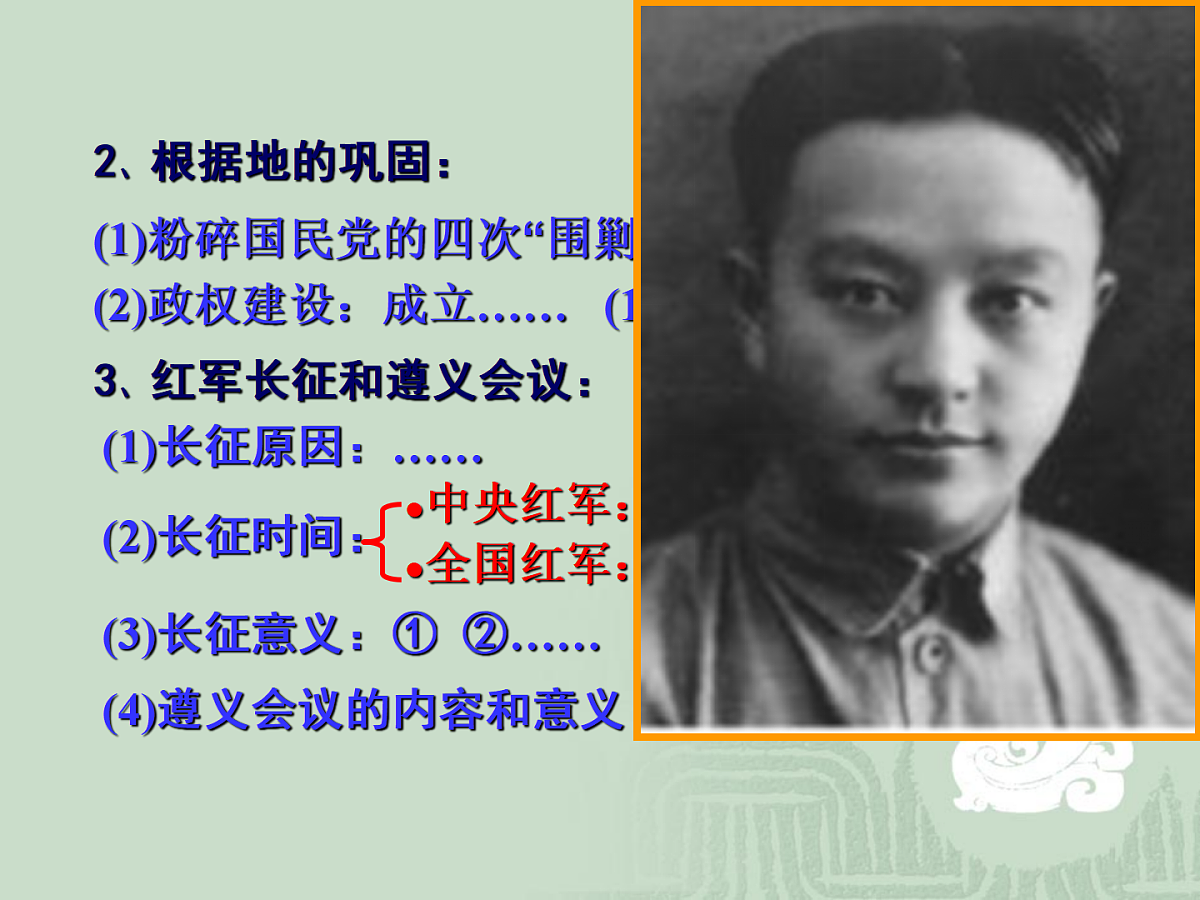人民版高中历史必修1 3-3《新民主主义革命》课件第6页
