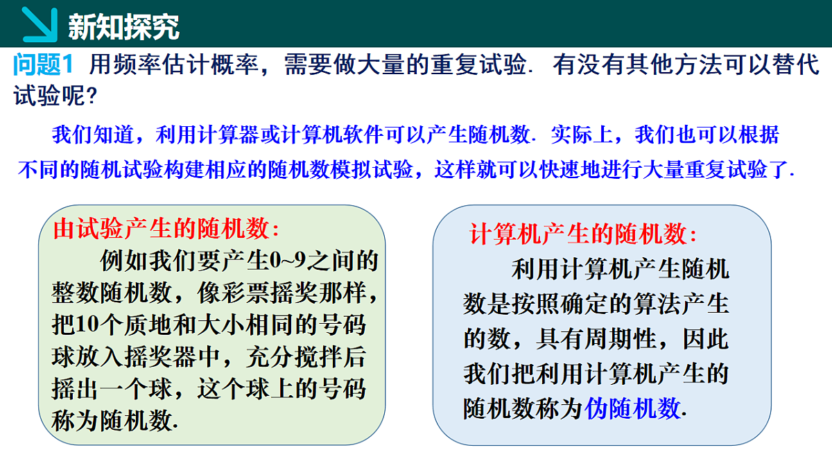 10.3.2 随机模拟（同步课件）-2024-2025学年高一数学（人教A版2019必修第二册）第4页