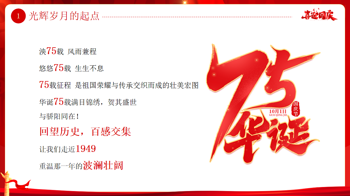 盛世华诞，共享国庆——建国75周年主题班会-2024-2025学年初中主题班会优质课件第8页