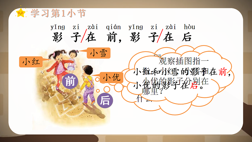 （教学课件）课文6 影子第8页