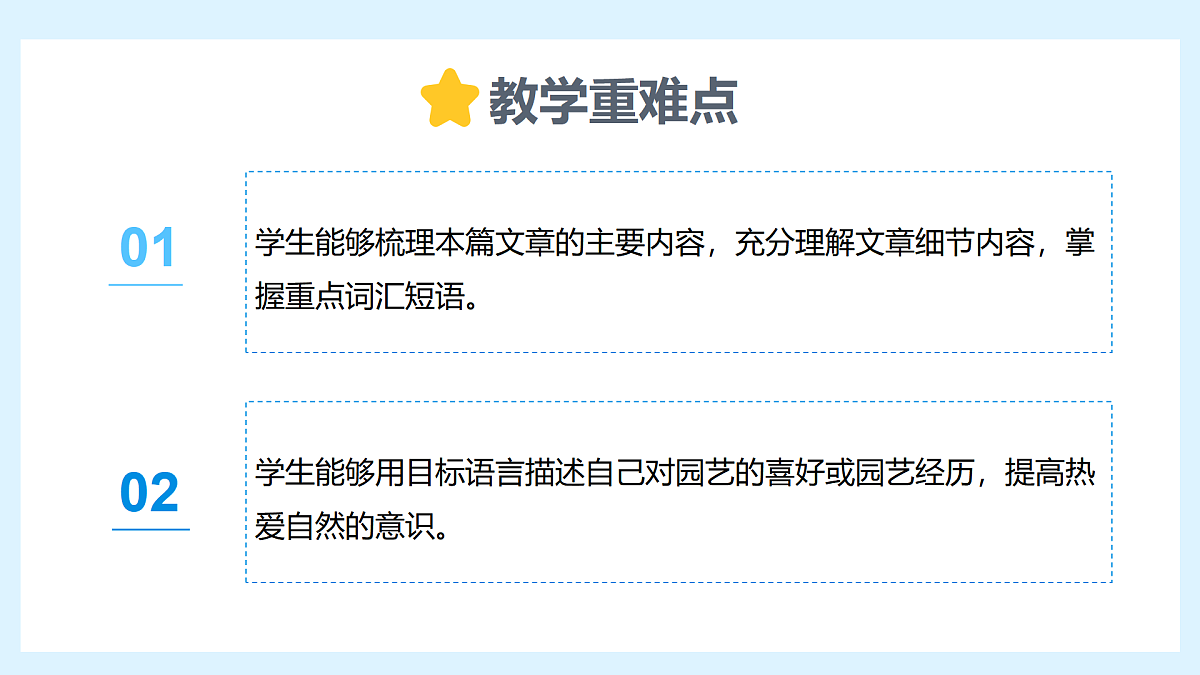 Unit 8 I love nature!  Lesson 2 Gardening with Mary—初中英语冀教版（2024）七年级下册（课件）第3页
