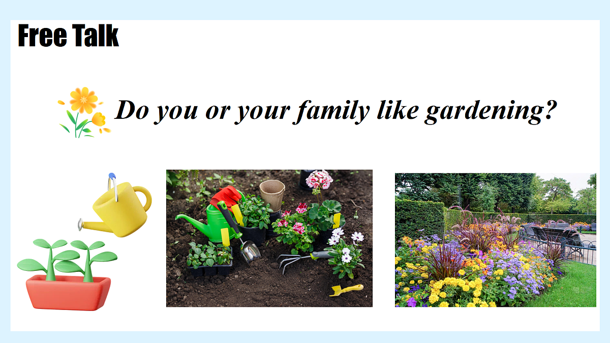 Unit 8 I love nature!  Lesson 2 Gardening with Mary—初中英语冀教版（2024）七年级下册（课件）第5页