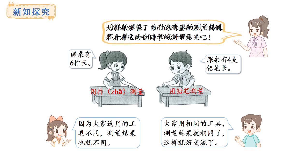 2.课桌有多长(课件) 2025-2026学年北师大二年级数学上册第4页