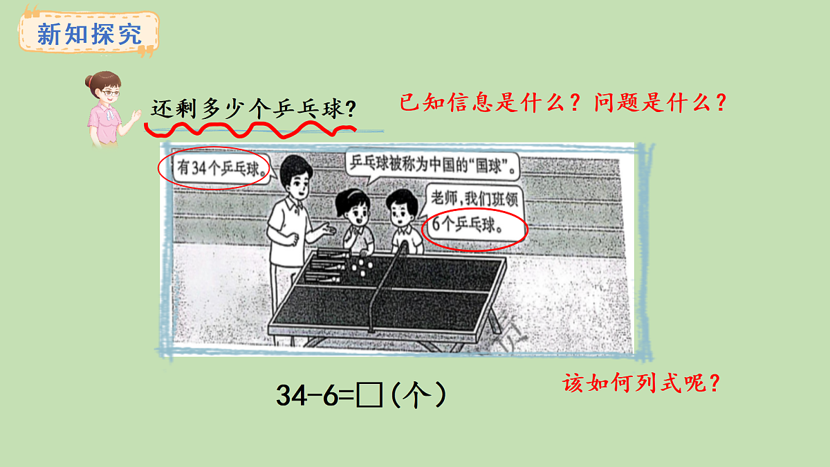 1.1  两位数减一位数(课件)2025-2026学年西南师大版二年级数学上册第3页