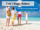 Unit 1 Happy Holiday Section B(1a-2c)-初中英语人教版（2024）八年级上册课件