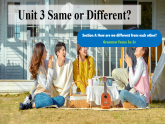 Unit 3 Same or Different？ Section A(Grammar Focus 3a-3c)-初中英语人教版（2024）八年级上册课件