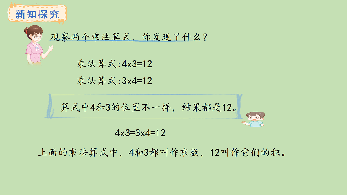 2.2  两道乘法算式的意义与作用(课件)2025-2026学年冀教版二年级数学上册第5页