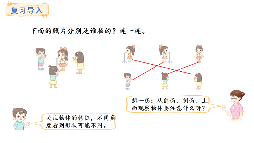 3.2 观察立体图形的每个面(课件)2025-2026学年青岛版三年级数学上册第2页