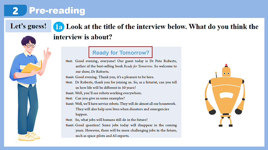 Unit 7 When Tomorrow Comes Section B(1a-2c)-初中英语人教版（2024）八年级上册课件课件第6页