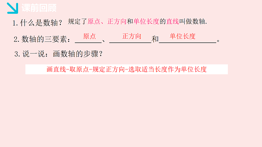 华师大版数学（2024）七年级上册 1.2.2 在数轴上比较数的大小  课件第3页